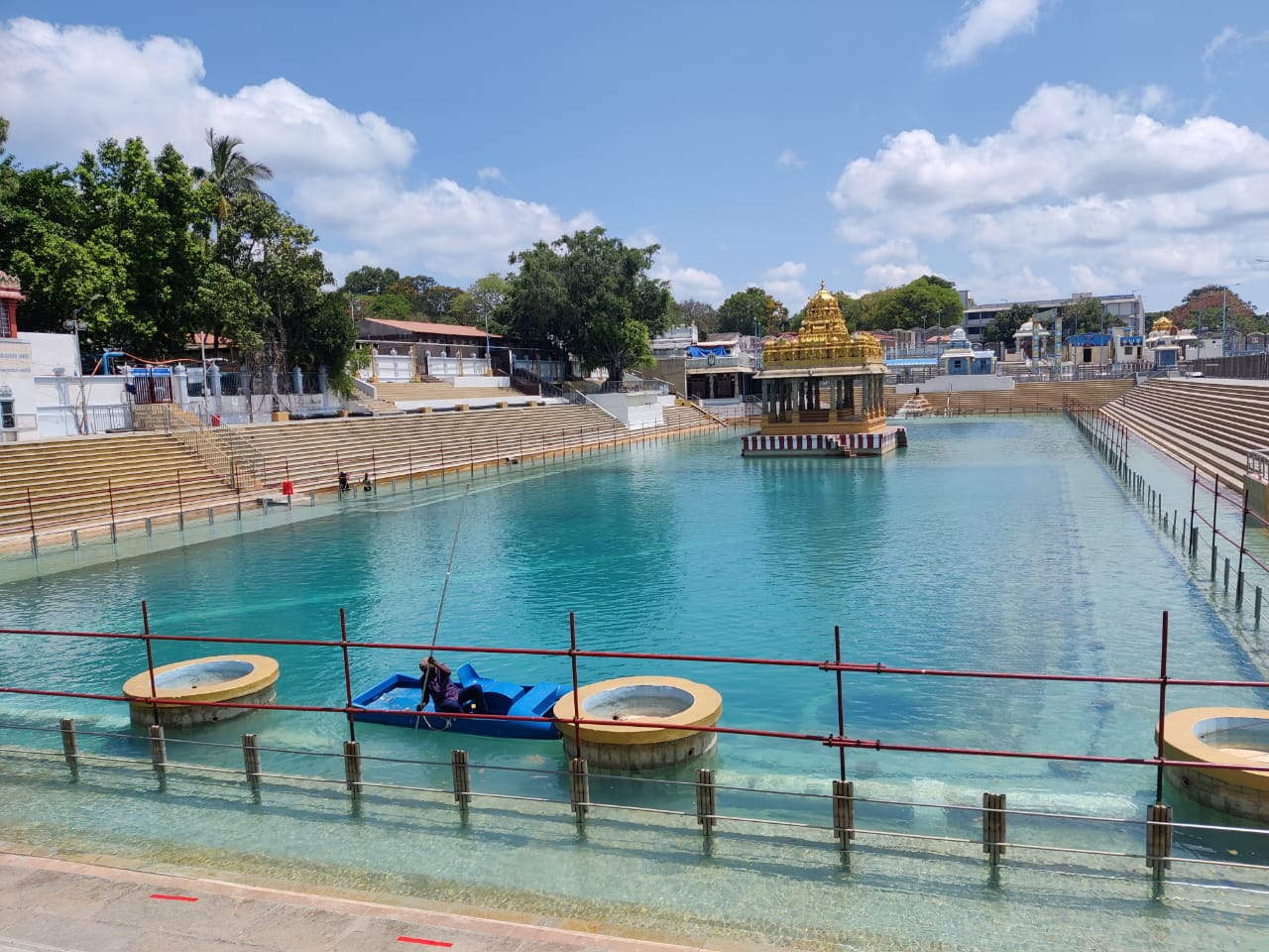 water pool where bramochavum occur in tirupathi